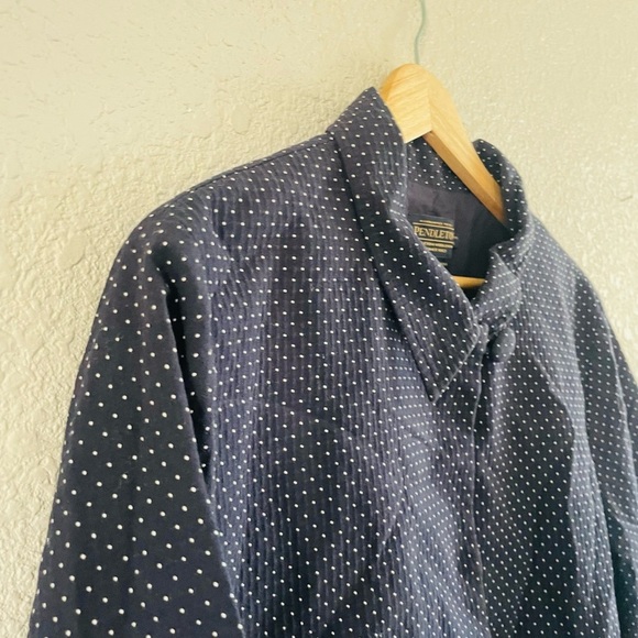 Pendleton Navy Polkadot Jacket - Picture 5 of 11